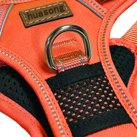 Harnais réfléchissant anti-traction pour chien, réglable, respirant, rembourré en maille, pour chiens de petite, moyenne et grande taille