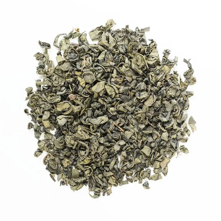 סיטונאי הנמכר ביותר פרימיום 9475 אבק שריפה ירוק אורגני תה רופף בתפזורת