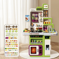 Ensemble complet de jouets interactifs pour la cuisine et la cuisine pour la maison et la simulation parent-enfant Cadeaux pour enfants