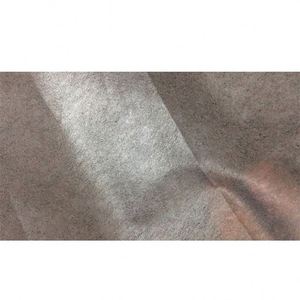 Tissu non tissé noir ES 15-120 g/m², respectueux de la peau, 100 % fibre ES, thermocollé, respirant, imperméable, styles uni et croisé - Product Image 5