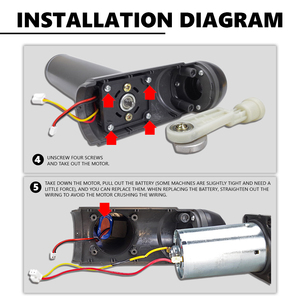 Batería Recargable de Iones de Litio VICTPOWER de 14.4V y 2500mAh, Batería de Repuesto de 12V, 21.6V y 16.8V para Pistola de Masaje Fascial - Product Image 6