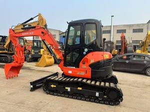 95% Nueva excavadora usada Kubota U40 4 toneladas Mini excavadora de segunda mano Mini máquina U40 con buenas condiciones de trabajo para gran oferta - Product Image 4