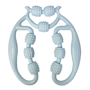 Masseur de jambes à 9 roues, rouleaux indépendants, massage à pression uniforme, déplacement confortable sans pincement, relaxation musculaire, fitness - Product Image 4