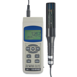 Analizador de Dióxido de Carbono de Alta Precisión y Alta Concentración CO2-9914SD de Luchang, Taiwán, con Registrador de Datos de Temperatura/Humedad - Product Image 1