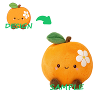 Peluche personnalisée super douce avec broderie, peluche longue de 12 cm, design Kawaii