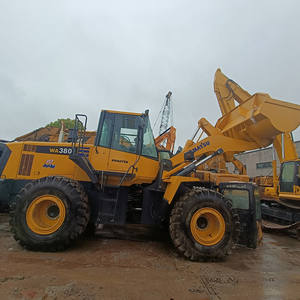 Cargadora frontal Komatsu WA380 WA320 WA300 470 usada, carga nominal de 15 toneladas, motor CAT3304, potencia de 92KW, origen Japón, cargadoras usadas. - Product Image 5