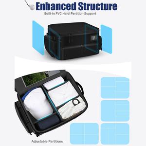 Organizador de Maletero para Golf, Impermeable, con Compartimento Ventilado Separado para 2 Pares de Zapatos, Bolsa de Almacenamiento para Golf - Product Image 5