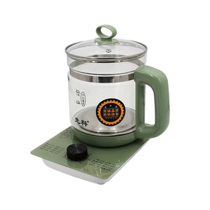 Health Pot 1.8L Stainless Steel Heating Base Glass Pot Electric Tea Maker Multi Function - Product Image 2