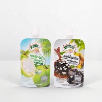 Sac d'emballage en plastique liquide pasteurisé personnalisé pochette debout avec buse à bec pour aliments pour bébés
