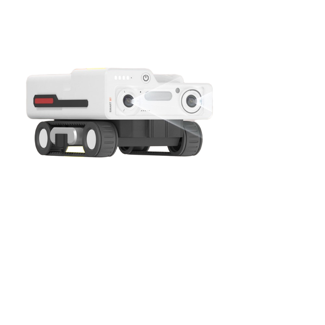 Mobile Pet Camera Robot AI Obstacle Avoidance Health Reports Night Vision Rectangle Design Ultra-long Battery for Cats Dogs ABS