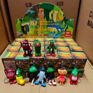 24 Pcs/set Italian Brainrot Tung Tung Tung Sahur Blind Box Toys Tralalero Tralala <b>Action</b> <b>Figure</b> Keychain Collectible Ornaments - Product Image 3