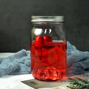 للبيع بالجملة أحجام مختلفة حاوية طعام محكمة الغلق برطمان مِسّان زجاجي شفاف برطمان تخزين زجاجي شفاف بأغطية مقاومة للصدأ ملولبة - Product Image 4