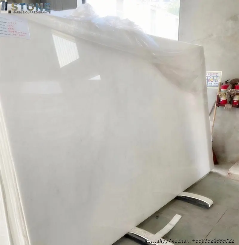 white marble slabs and stone blocks cut to size from vietnam quarry stone