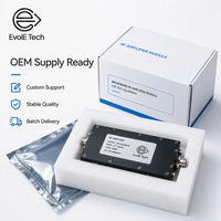 Amplificador de RF de Banda Ancha de Alta Linealidad, 20-1000MHz, Salida de 20W para Equipos de Prueba de RF y Mediciones de Laboratorio