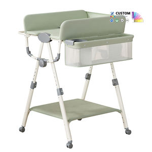 <span class=keywords><strong>Table</strong></span> à <span class=keywords><strong>langer</strong></span> et <span class=keywords><strong>baignoire</strong></span> pliable multifonctionnelle pour bébé avec fonction de bain intégrée - Product Image 3