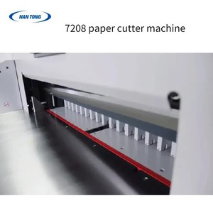 Coupe-papier électrique Nantou 7208H, épaisseur de coupe 80 mm, compatible A2 A3 A4, machine de découpe précise - Product Image 3