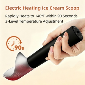 Cuchara Eléctrica Automática para Helado, Recargable por USB, Cuchara Eléctrica Calentada para Helado - Product Image 2