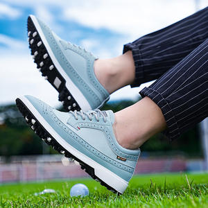 <span class=keywords><strong>Scarpe</strong></span> <span class=keywords><strong>da</strong></span> <span class=keywords><strong>Golf</strong></span> in pelle impermeabili Premium <span class=keywords><strong>da</strong></span> uomo con Sole antiscivolo all'ingrosso direttamente dal produttore opzione femminile disponibile - Product Image 6