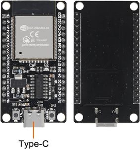 Aismartlink <span class=keywords><strong>2</strong></span> ensembles de cartes de développement Type-C ESP-WROOM-32 ESP32 ESP-32S CP2102 avec carte d'extension Shield GPIO 1 en <span class=keywords><strong>2</strong></span> - Product Image 3