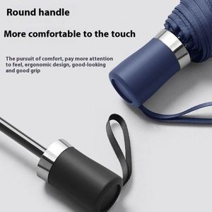 Sombrilla de 10 Varillas con 70% de Protección UV, Parasol Publicitario Manual Ampliado para Negocios, Fabricante Directo de Stock para Adultos - Product Image 5