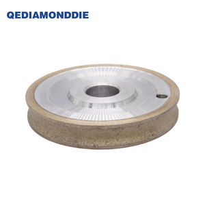 Meule diamantée en verre PE à bord biseauté, meule diamantée à liaison métallique pour machine à chanfreiner le verre - Product Image 4