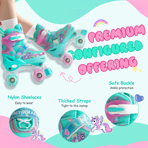 PAPAISON New Hot Sell Activités de plein air 4 roues Hommes et femmes Senior Vente en gros Led Flash Patins à roulettes - Product Image 3