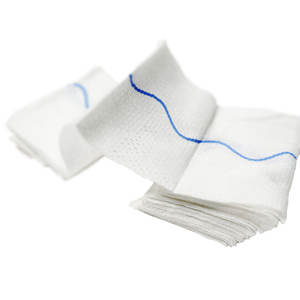 A-Shield Fabricant personnalisé livraison rapide Hémostase chirurgicale détectable par rayons X 4yds Gaze de kaolin hémostatique Kaolin Z-Fold - Product Image 1