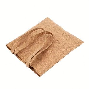 Bolsa de Corcho Personalizada con Logotipo, Ecológica, de Moda, para Viajes, Reutilizable, para Compras, para la Playa, Multiusos - Product Image 3