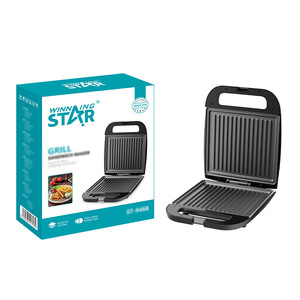 Winningstar Grill Sandwich <b>Maker</b> ST-9468 Non-Stick Electric Griddle For <b>Breakfast</b> Meat Steak - Product Image 1