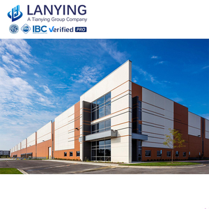 Verzinktes Stahlkonstruktionsgebäude Vorgefertigtes Lagerhaus Werkstatt mit Guter Isolierung - Product Image 5