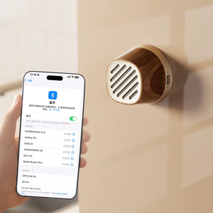 Gadgets technologiques uniques, haut-parleur BT ultra-mini compatible avec la charge sans fil 15W, avec interconnexion TWS et aimants - Product Image 2