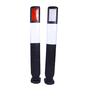 الألياف الزجاجية عززت بلاستيك عاكس جانب الطريق المرور آمنة المخطط ماركر الثلاثي Delineator PVC لافتة طريق دليل آخر - Product Image 6