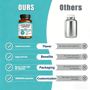 <span class=keywords><strong>Capsule</strong></span> Alpha Brain 1500mg - Supporto Naturale per il Cervello e Ausilio per la Concentrazione e la Memoria - 60 <span class=keywords><strong>Capsule</strong></span> OEM - Product Image 5