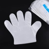 Gants jetables en PE de qualité alimentaire pour la manipulation des aliments dans les restaurants et cuisines
