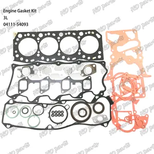 Kit de juntas de motor de 3L 04111-54093 adecuado para piezas de motor Toyota