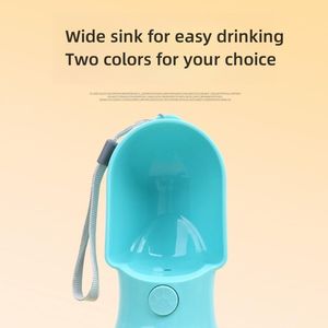 Garrafa De Água Potável Portátil Com Recipiente De Alimento Outdoor Puppy <span class=keywords><strong>Pet</strong></span> Travel Walking Hiking Dog Garrafa De Água Para Cães - Product Image 3