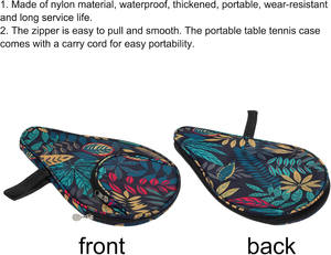 Échantillon gratuit Sac de transport portable de haute qualité pour raquette de tennis de table - Product Image 3