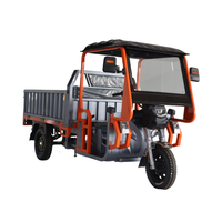 Tricycle à moteur à 3 roues de Chine, 1800W, capacité de charge de 1000 kg, motos électriques de fret pour adultes