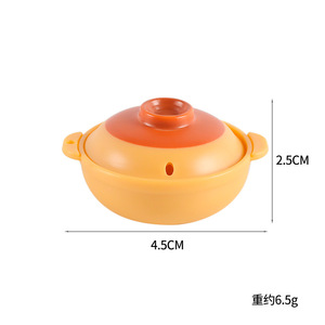 Accessoires de cuisine miniatures pour maison de poupée : casseroles et ustensiles de simulation DIY - Product Image 5