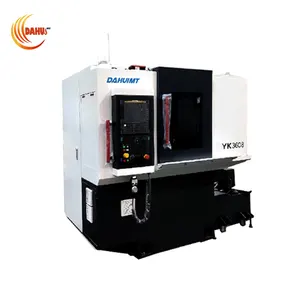 YK3608/1 маленький 5 Axis Cnc поворотный механизм Червячная Фреза машина зубчатые Варочные панели автомат для резки