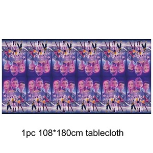 Nouveauté KPop Demon Hunters Décoration de fête d'anniversaire Gobelets Serviettes Nappe Assiette Baby Shower Fournitures de fête Articles de fête - Product Image 4