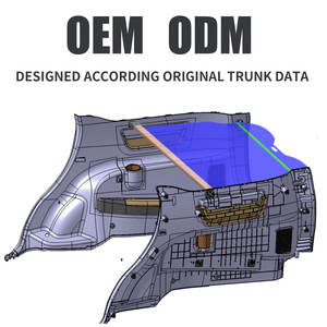 OEM ODM Accessoires et pièces de voiture Couverture de chargement de voiture pour Subaru BMW Benz Honda Jeep Kia VW Ford <span class=keywords><strong>Toyota</strong></span> Bopar Parcel Shelf - Product Image 1
