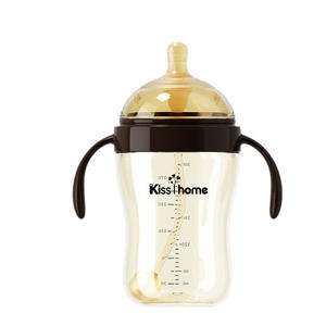 <span class=keywords><strong>Biberon</strong></span> PPSU pour bébé avec poignée en silicone, large ouverture, pour nouveau-né, tasse à eau avec paille - Product Image 5