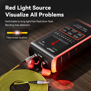 Medidor de Potencia Óptica Multifuncional Profesional NF-926, 10 Longitudes de Onda, Escáner de Cables OPM, Probador de Red, Prueba de Continuidad - Product Image 4