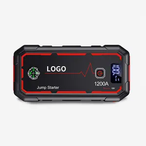 Product Intelligent Adaptation 2000A Peak With Intelligent Jumper Cable Charging Port Portable Emergency Charger