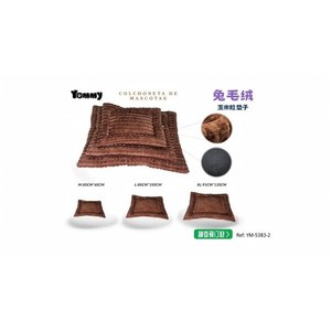 Alfombra de Pelo de Conejo para Mascotas Yommy, Tamaño M 80x60cm, Tamaño L 80x100cm, Tamaño XL 95x120cm, Diseño de Grano de Maíz - Product Image 3