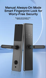 Nieuwe producten op de markt App-gestuurde slimme deurvergrendeling Tuya Smart Wifi Online Elektronisch Digitaal ttlock deurslot - Product Image 2