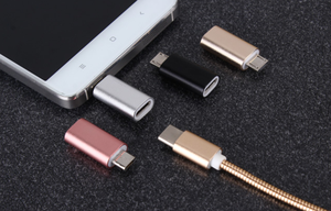 Bộ Chuyển Đổi Hợp Kim Nhôm USB3.1 Loại <span class=keywords><strong>C</strong></span> Sang V8 Micro <span class=keywords><strong>USB</strong></span> Bộ Chuyển Đổi <span class=keywords><strong>USB</strong></span>-<span class=keywords><strong>C</strong></span> - Product Image 6