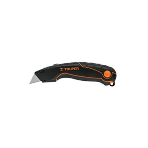 Cuchillo Retráctil MASTER 48, Cuerpo de Aluminio de 7 Pulgadas, TRUPER - Product Image 1