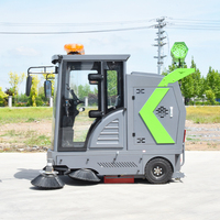 Balayeuse électrique industrielle 2100 mm, certification CE, conception personnalisée disponible, équipement de nettoyage autoporté directement de l'usine